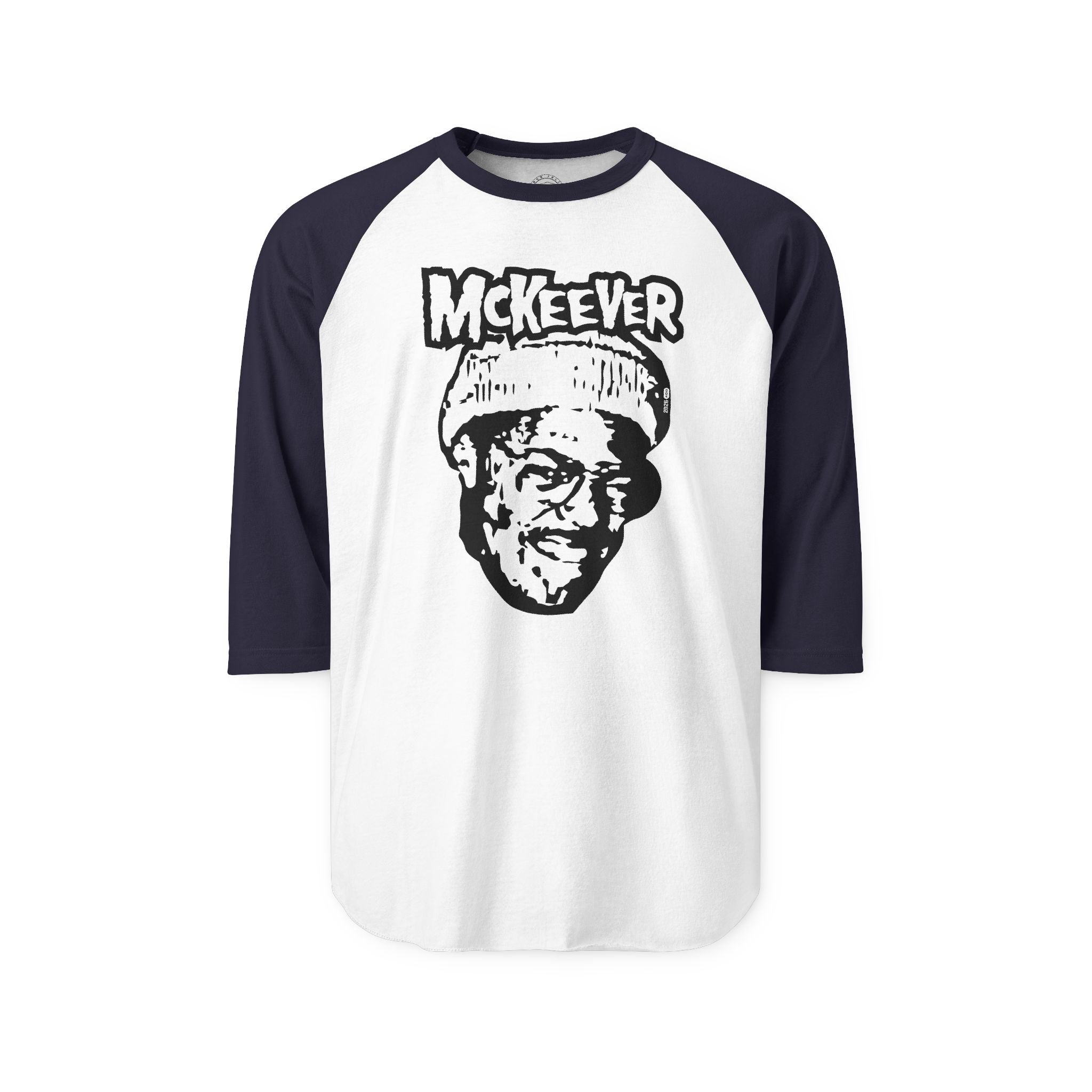 Misfit McKeever  • Three-quarter sleeve raglan shirt • We are 138