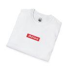 Atlas (The Boss) 2 Sided Graphic T-Shirt — Red Logo Front- Graphic Back