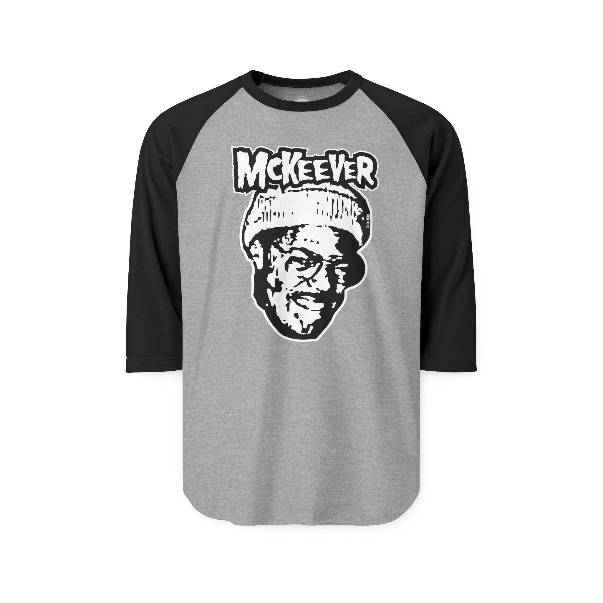 Misfit McKeever  • Three-quarter sleeve raglan shirt • We are 138