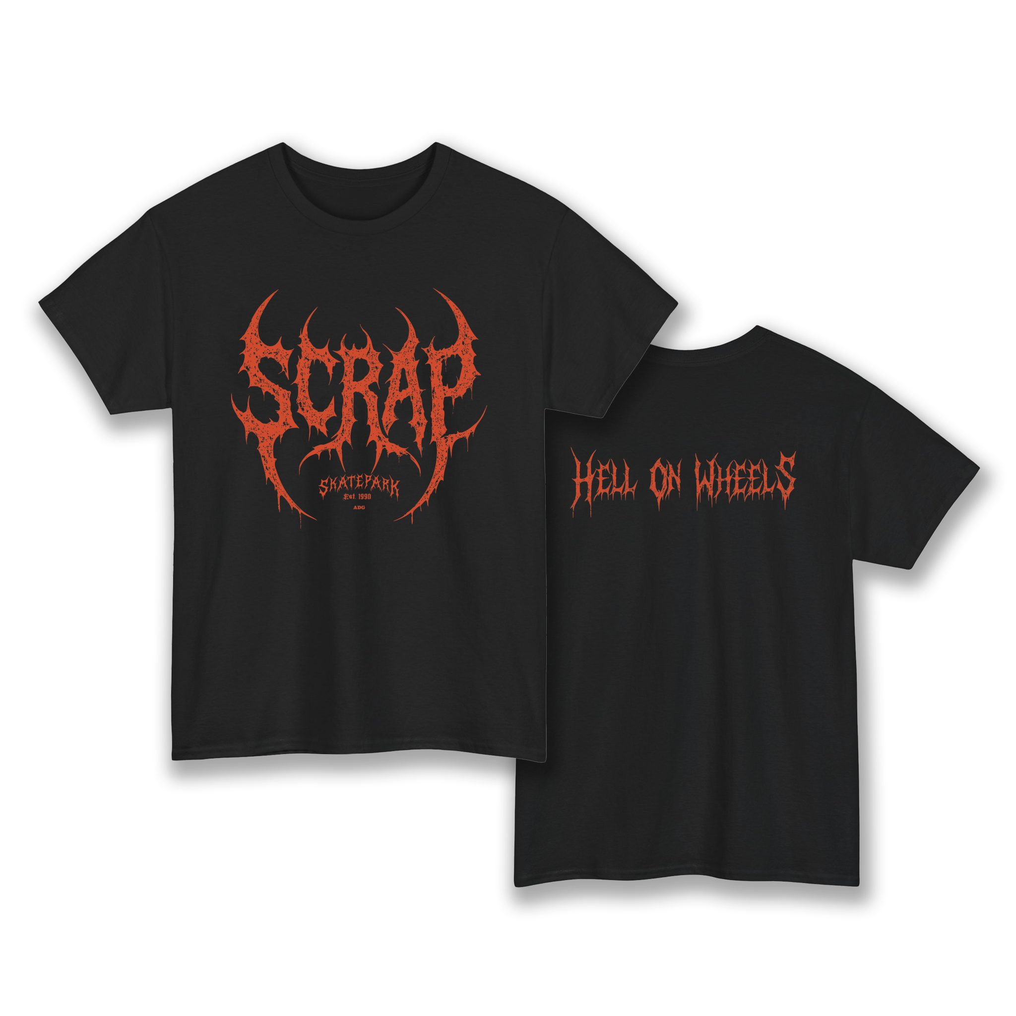 D.R.I. (Design Red Ink) Short Sleeve • 2 sided graphic t-shirt