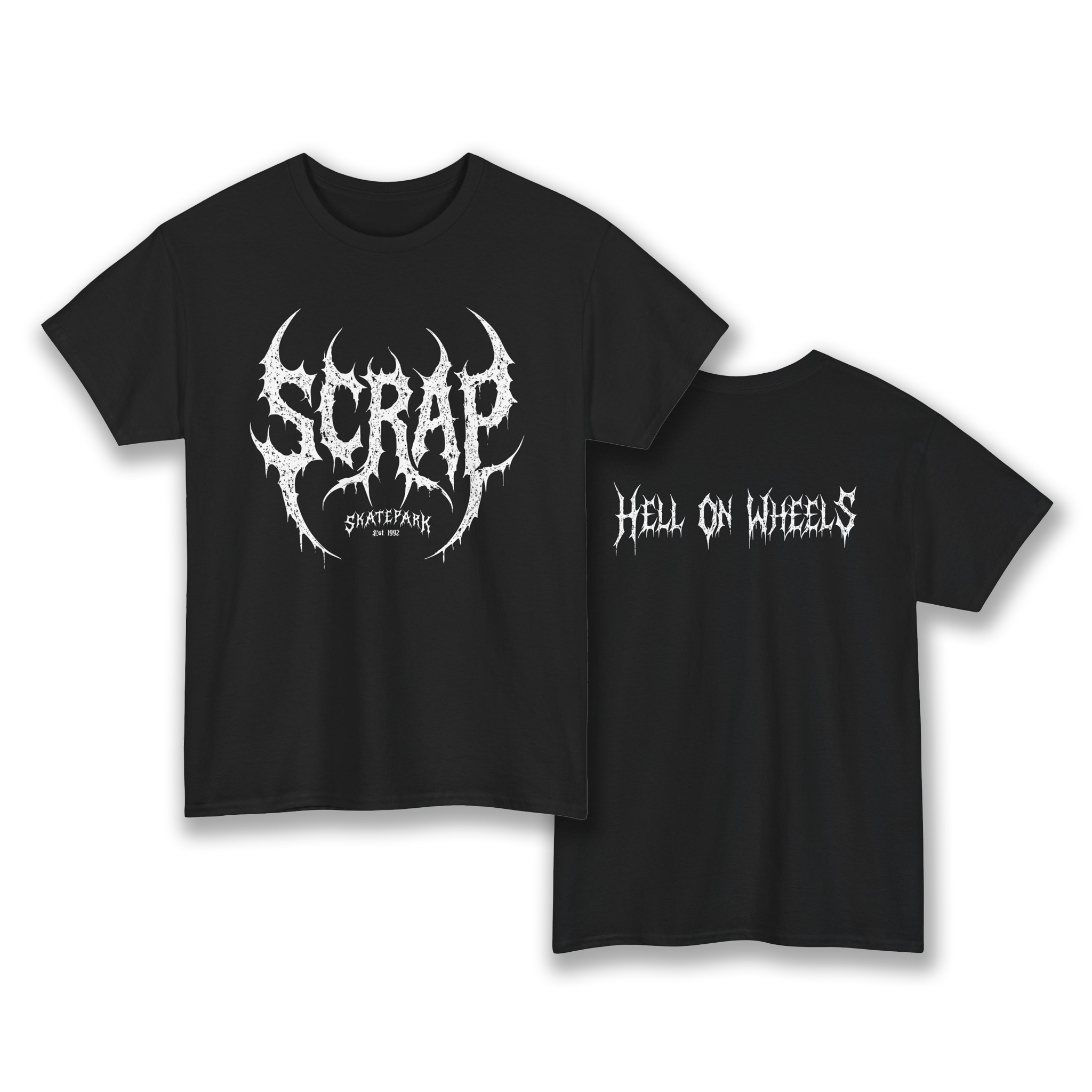 S.O.D. (Scrap Original Design ) Short Sleeve • 2 sided graphic t-shirt